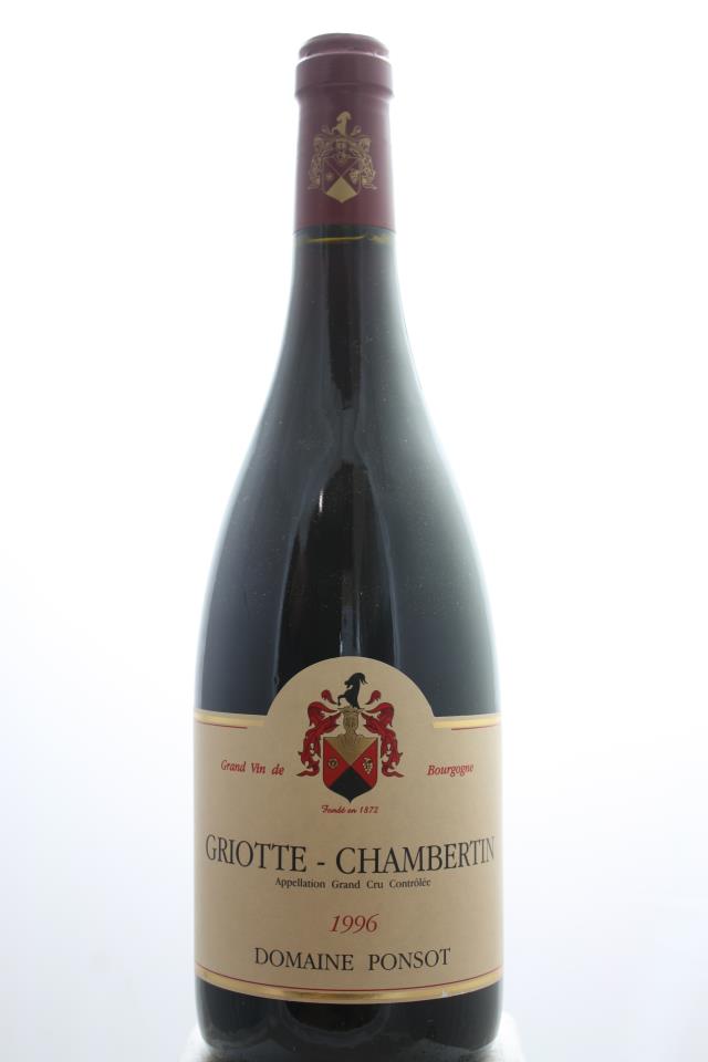 Domaine Ponsot Griotte-Chambertin 1996