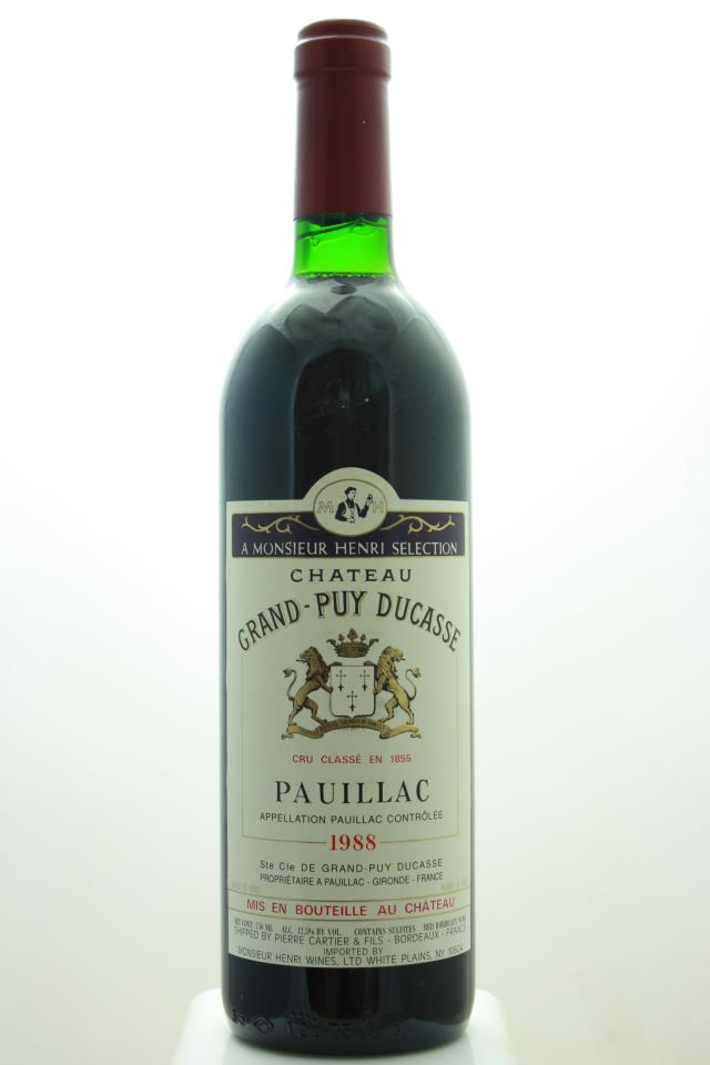 Grand-Puy Ducasse 1988
