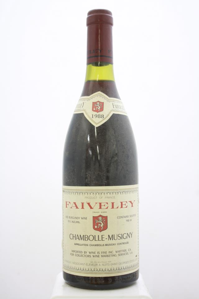 Domaine Faiveley Chambolle-Musigny 1988