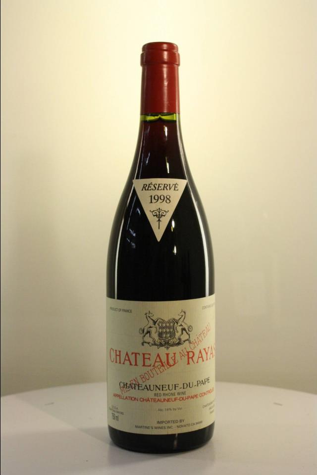 Rayas Chateauneuf du Pape 1998