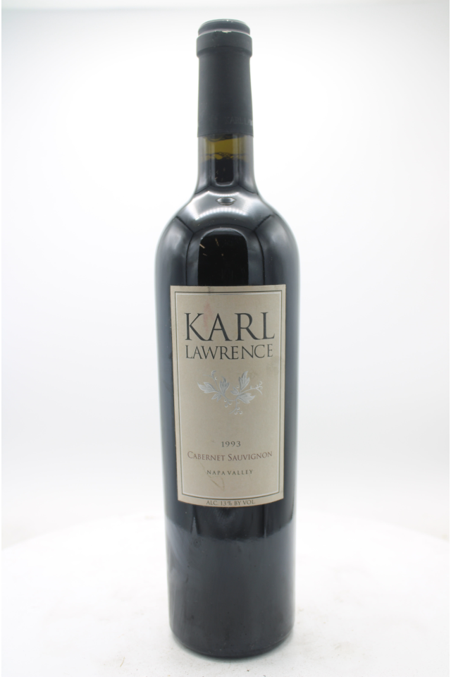 Karl Lawrence Cabernet Sauvignon Napa Valley 1993