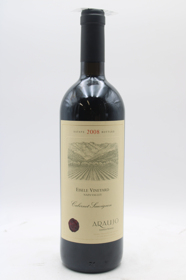 Araujo Estate Cabernet Sauvignon Eisele Vineyard 2008