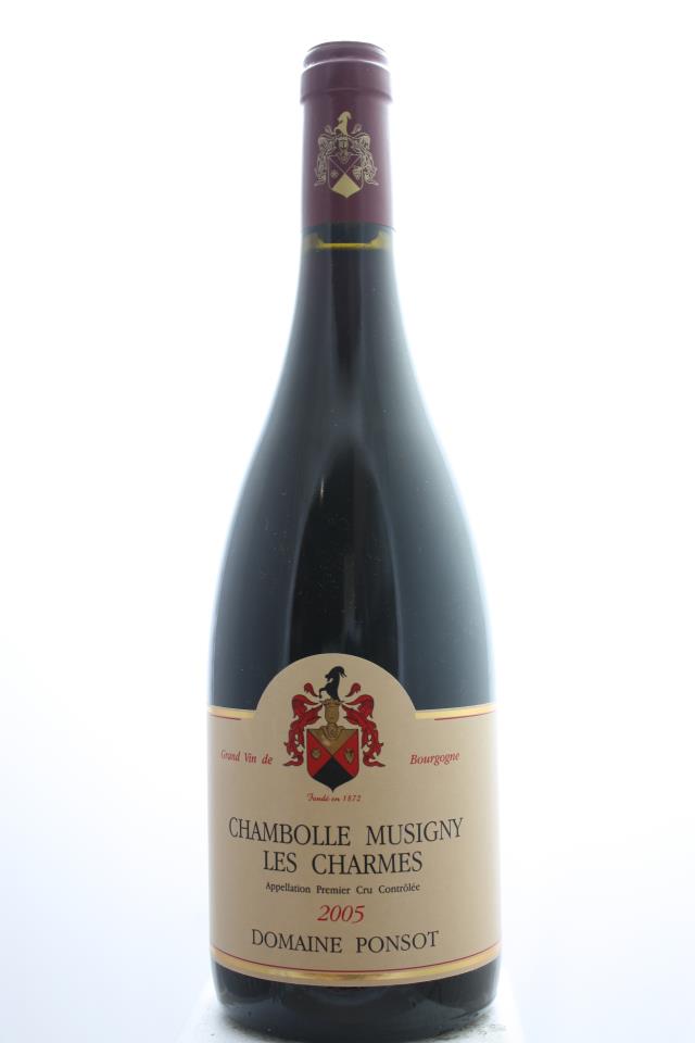 Ponsot Chambolle-Musigny Les Charmes 2005