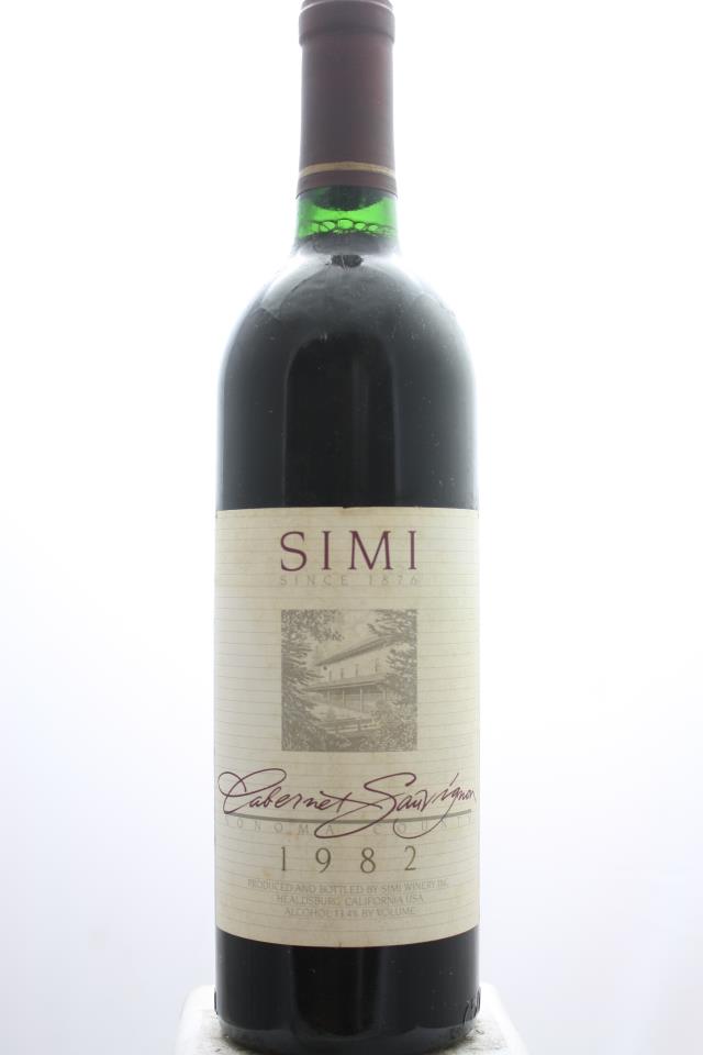 Simi Cabernet Sauvignon 1982