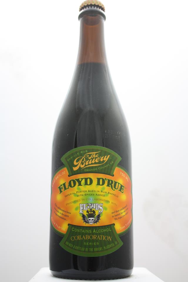 The Bruery / Three Floyds Collaboration Series Floyd d'Rue Imperial Porter Aged in Rum Barrels 2014