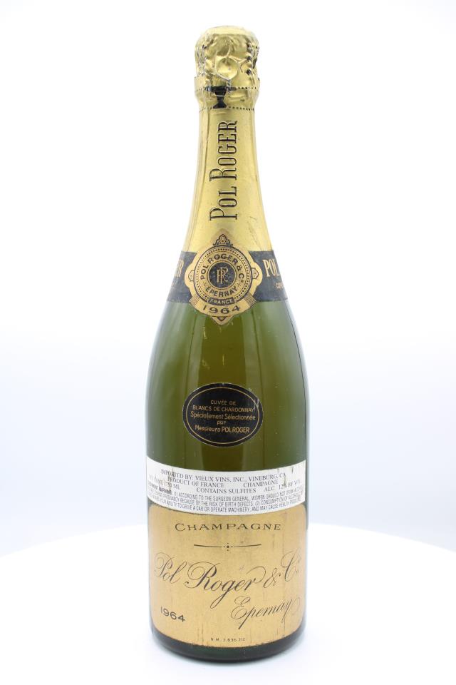 Pol Roger Cuvée de Blancs de Chardonnay 1964
