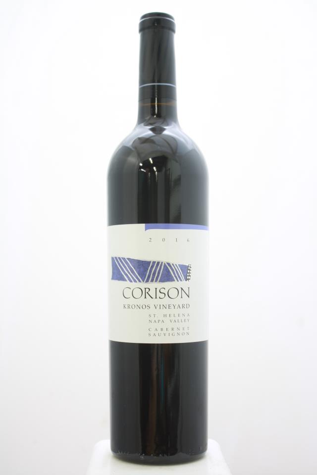 Corison Cabernet Sauvignon Kronos Vineyard 2016