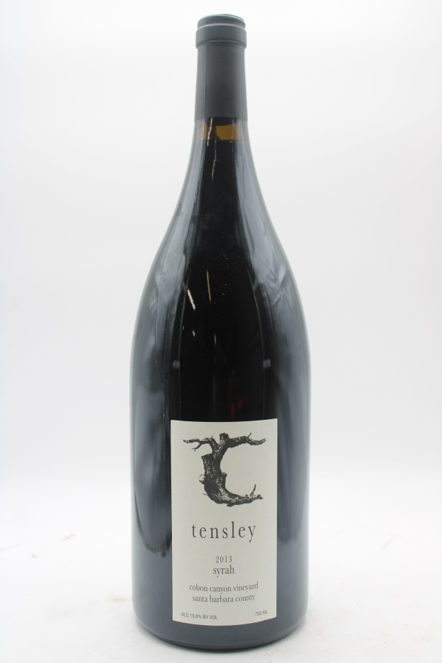 Tensley Syrah Colson Canyon Vineyard 2013