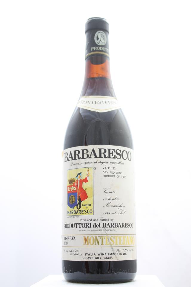 Produttori del Barbaresco Barbaresco Riserva Montestefano 1979