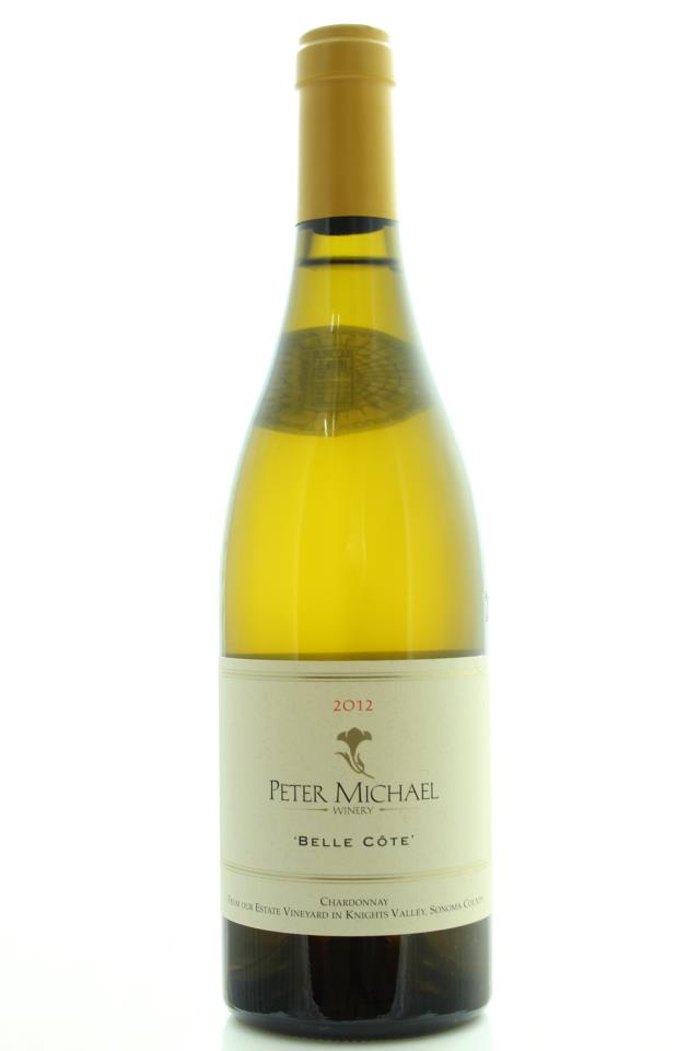 Peter Michael Chardonnay Estate Belle Côte 2012