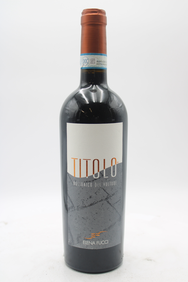 Elena Fucci Aglianico del Vulture Titolo 2018