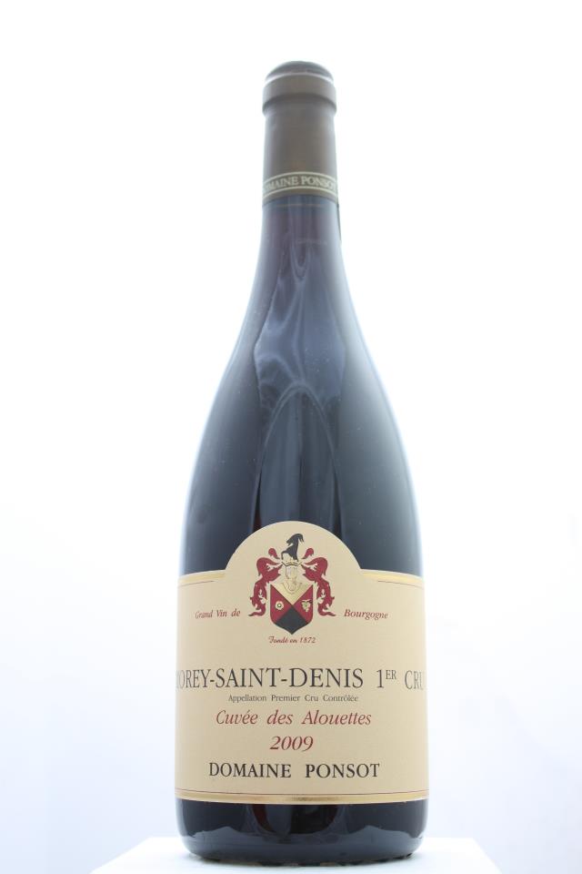 Ponsot Morey-Saint-Denis Cuvée des Alouettes 2009