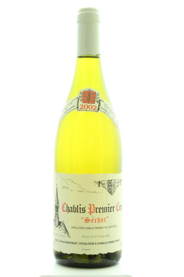 Vincent Dauvissat Chablis Séchet 2002