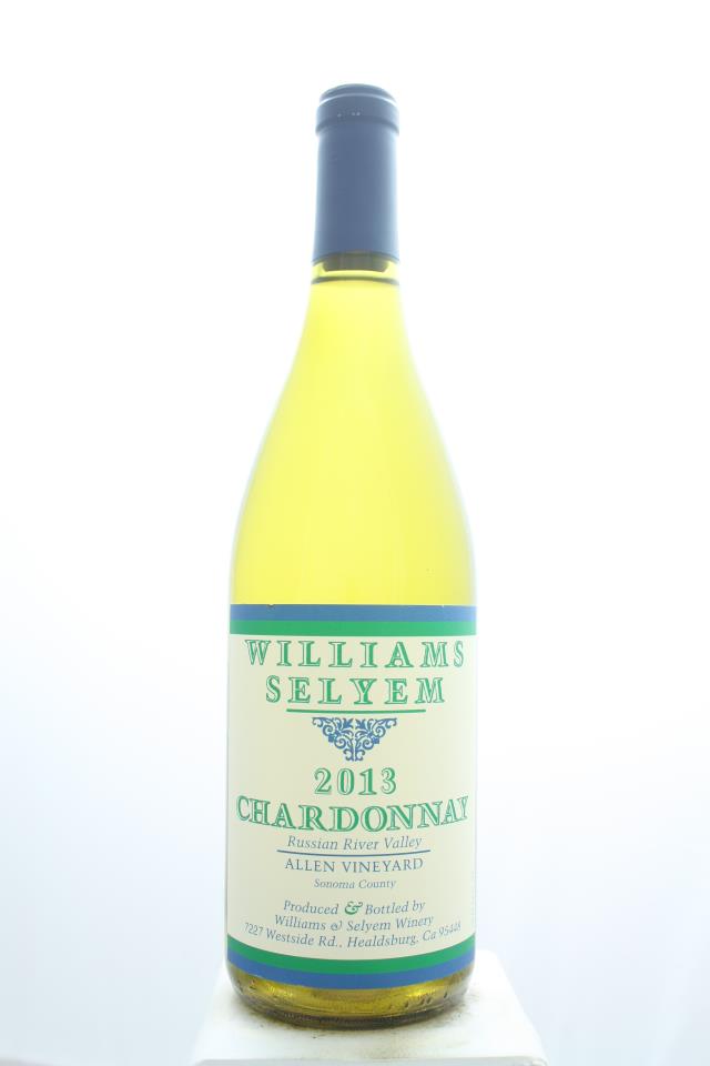 Williams Selyem Chardonnay Allen Vineyard 2013