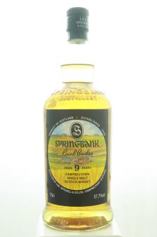 J & A Mitchell (Springbank) Single Malt Scotch Whisky Local Barley 9-Years-Old NV