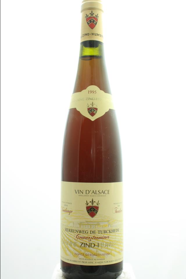 Zind Humbrecht Gewürztraminer Herrenweg de Turckheim Vendange Tardive 1995