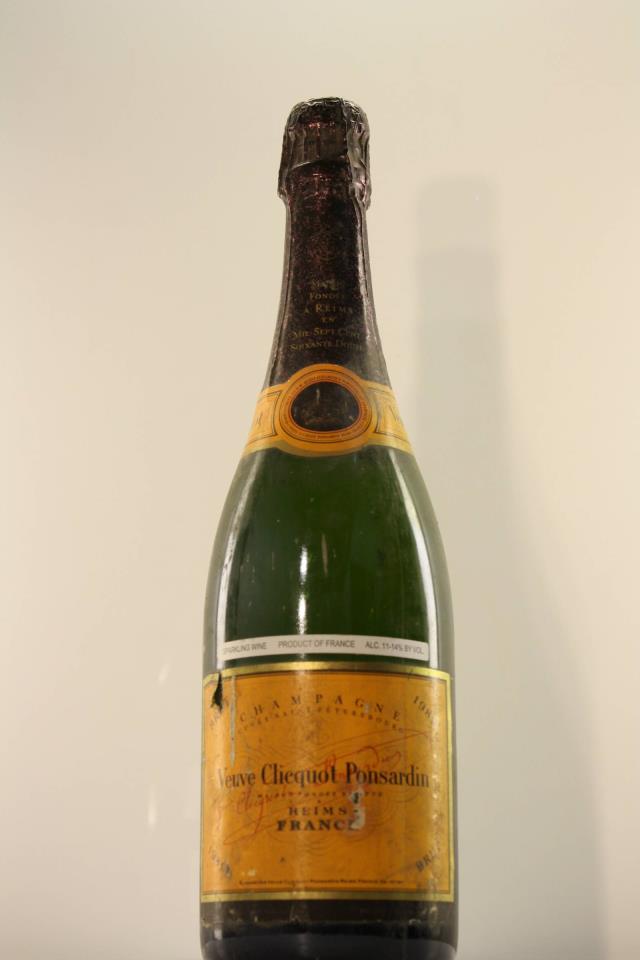 Veuve Clicquot Brut Cuveé Saint Pétersbourg 1989