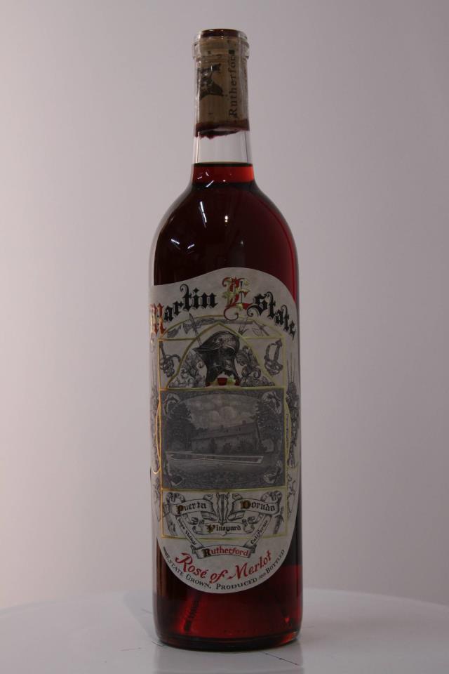 Martin Estate Rose of Merlot Rutherford 2004
