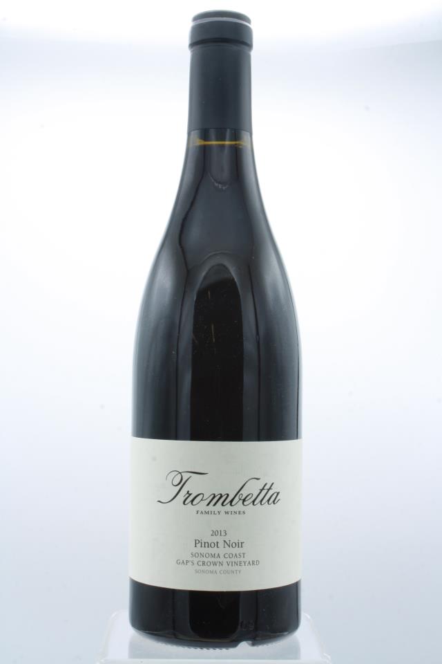 Trombetta Pinot Noir Gap's Crown Vineyard 2013