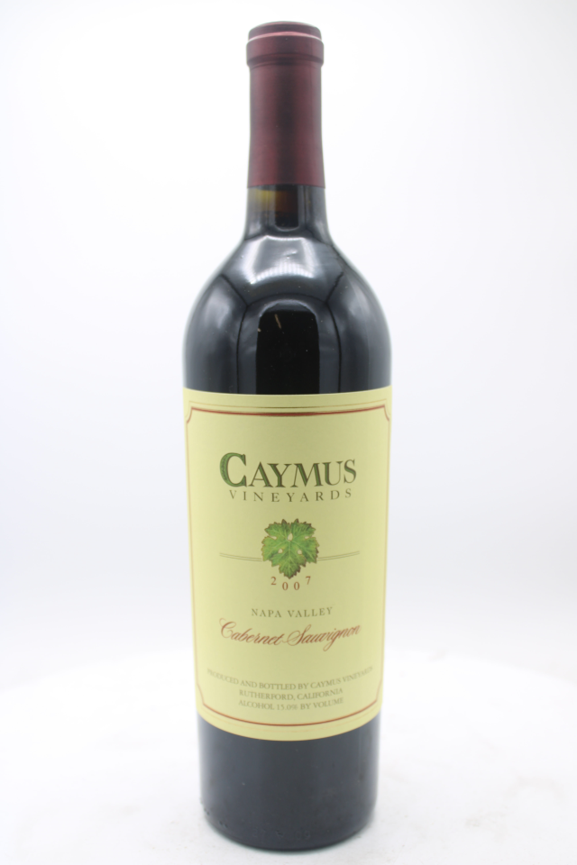 Caymus Cabernet Sauvignon 2007