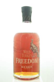 Wild Turkey Kentucky Straight Bourbon Whiskey Freedom 7- to 13-Year-Old Limited Edition NV