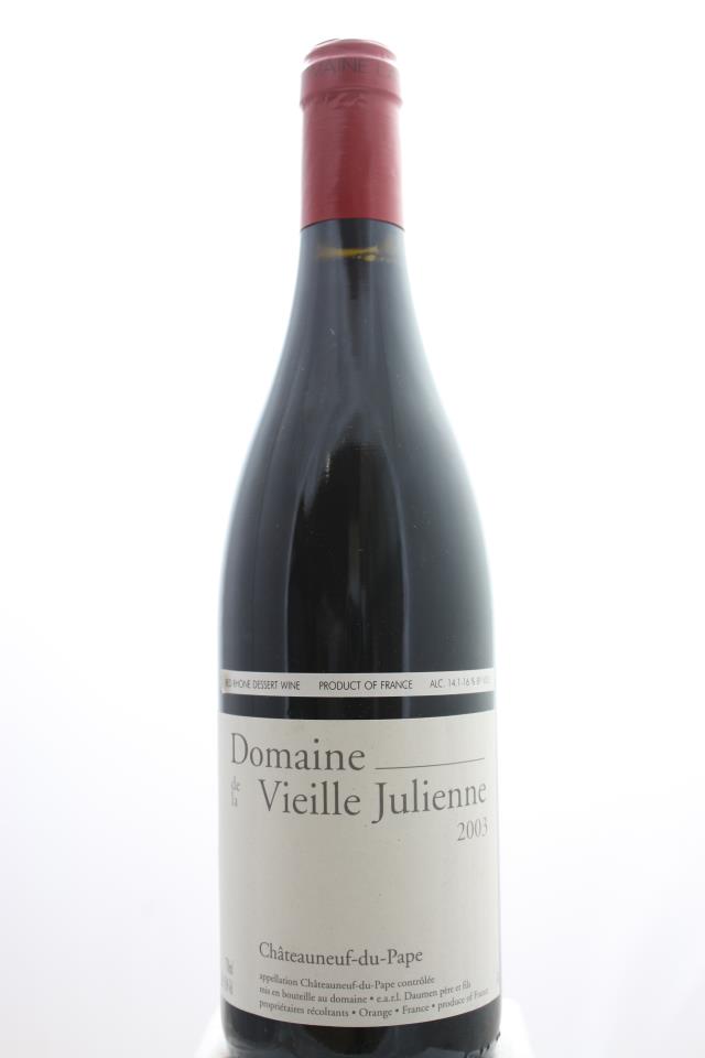 Domaine de La Vieille Julienne Châteauneuf-du-Pape 2003