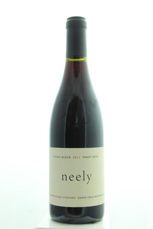Neely Pinot Noir Spring Ridge Vineyard Picnic Block 2011
