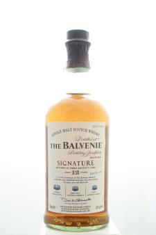 The Balvenie Single Malt Scotch Whisky Signature Matured in Three Distinct Caks Limited Edition Batch #4 12-Years-Old NV