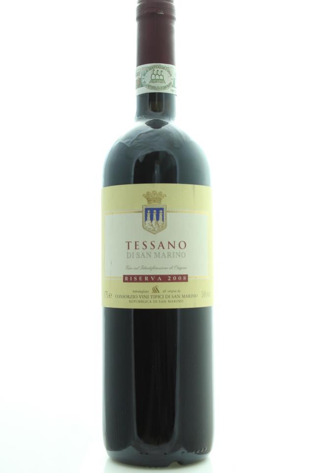 Consorzio Vini Tipici di San Marino Tessano di San Marino Riserva 2008