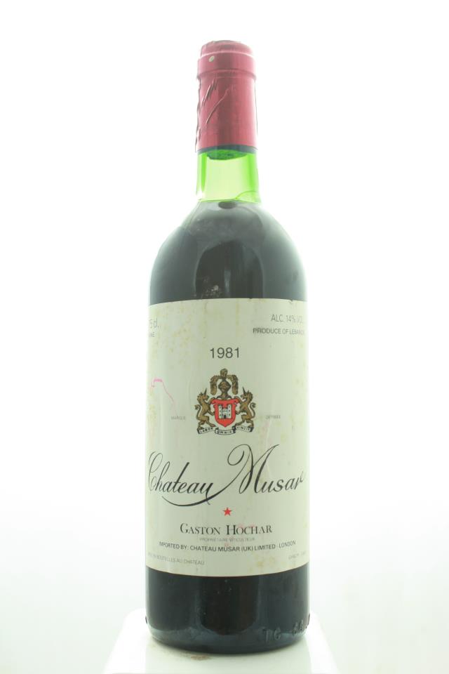 Musar Rouge 1981