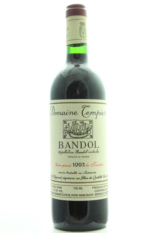Domaine Tempier Bandol Cuvée Spéciale La Tourtine 1993