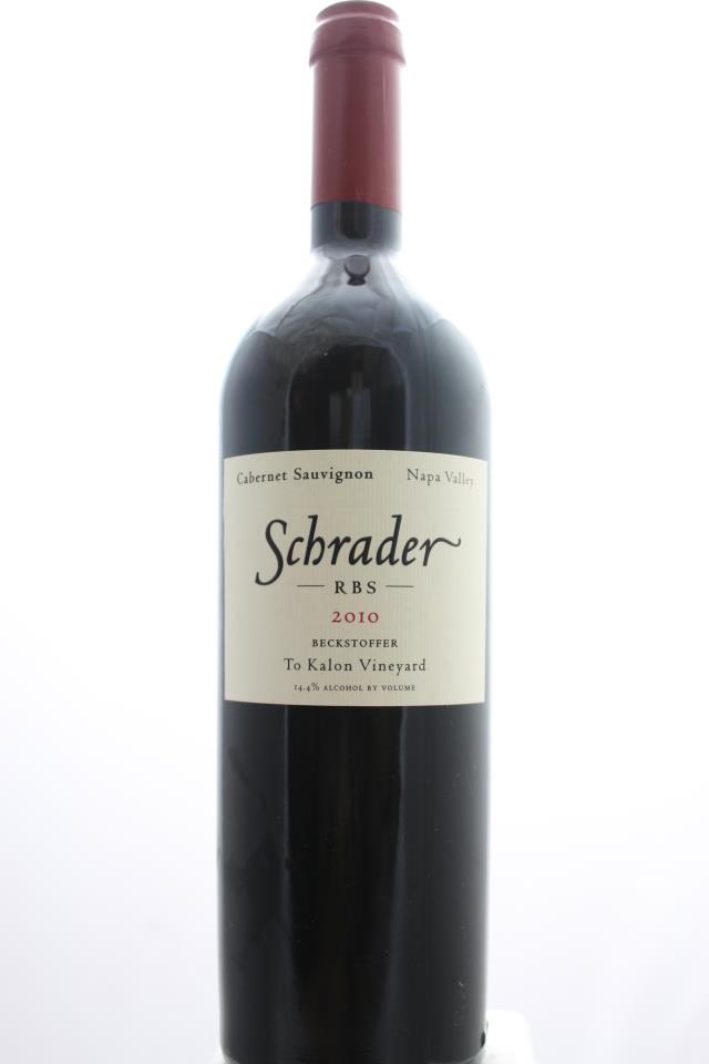 Schrader Cabernet Sauvignon Beckstoffer To Kalon Vineyard Assortment Case 2010