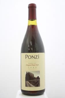 Ponzi Pinot Noir Reserve 1989