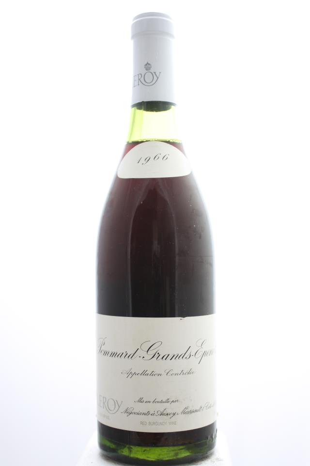 Maison Leroy Pommard Les Grands Épenots 1966 | Spectrum Wine