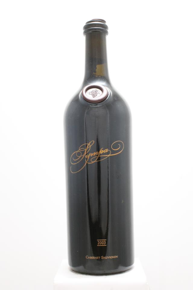 Saint Helena Winery Cabernet Sauvignon Sympa Reserve 2003
