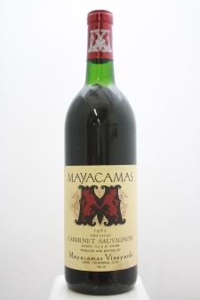 Mayacamas Cabernet Sauvignon 1982