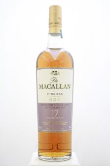 The Macallan Highland Single Malt Scotch Whisky 17-Years-Old Triple Cask Matured Fine Oak NV