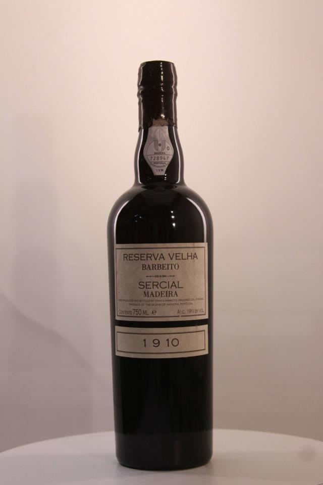 Barbeito Sercial Reserva Velha 1910