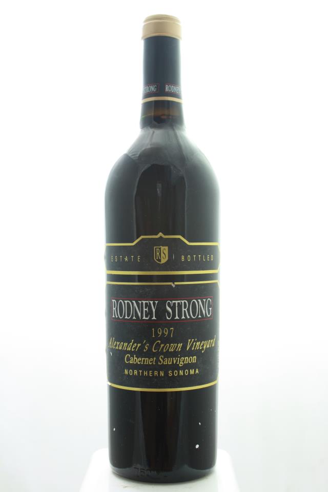 Rodney Strong Cabernet Sauvignon Alexander's Crown Vineyard 1997
