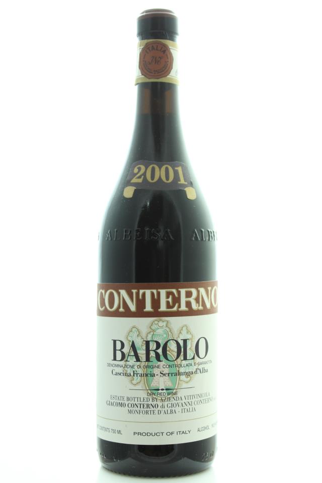 Giacomo Conterno Barolo Cascina Francia 2001