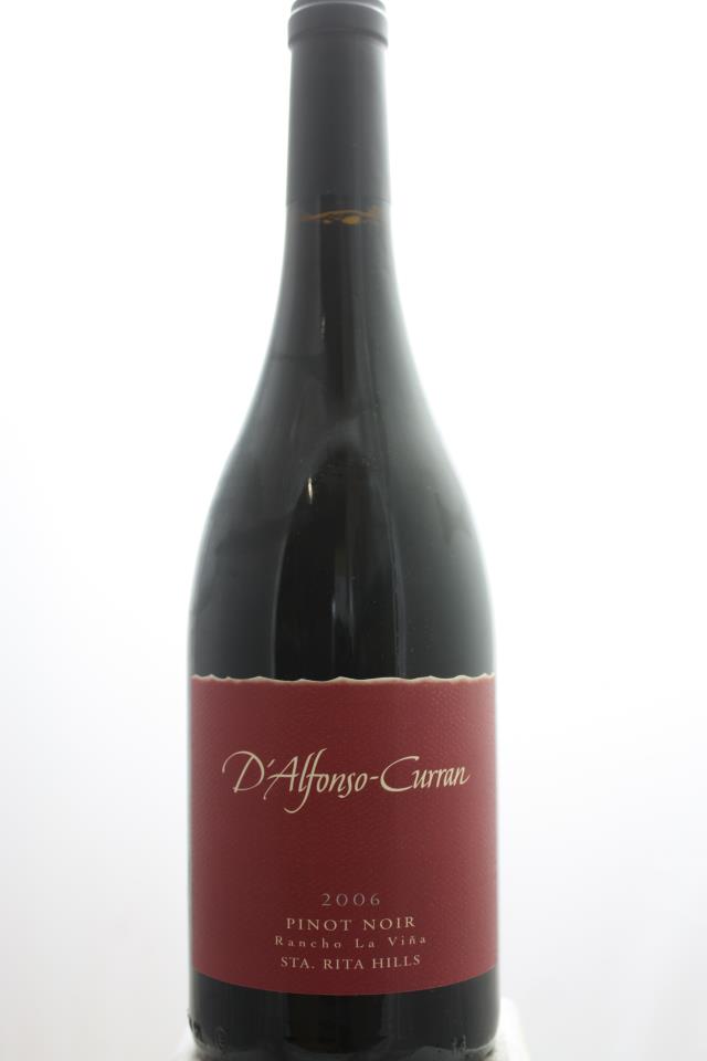 D'Alfonso-Curran Pinot Noir Rancho La Viña 2006