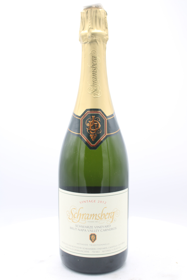 Schramsberg Schwarze Vineyard Brut 2012