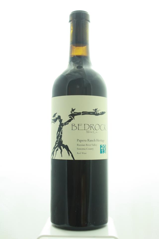 Bedrock Proprietary Red Papera Ranch Heritage 2013