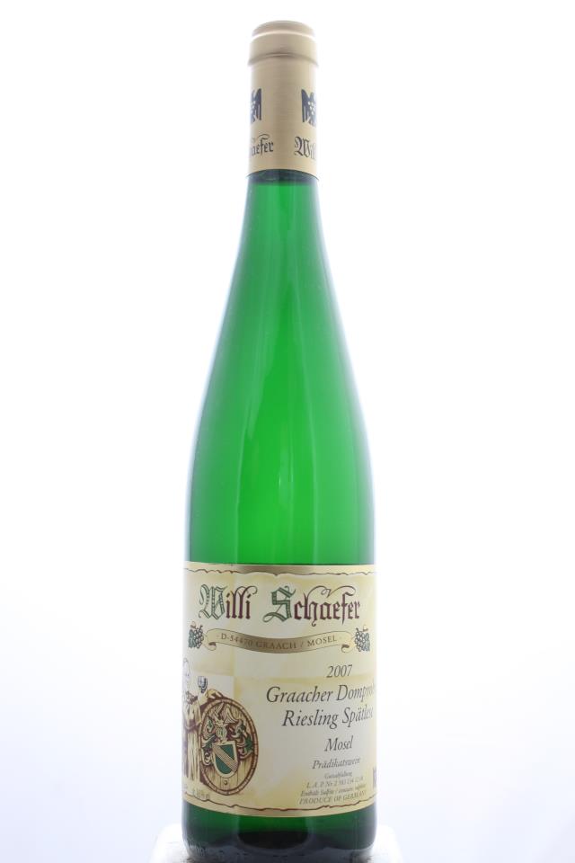 Willi Schaefer Graacher Domprobst Riesling Spätlese #12 2007