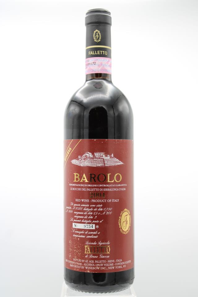 Bruno Giacosa Barolo Riserva Le Rocche del Falletto di Serralunga d'Alba 2004