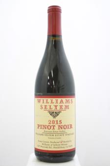 Williams Selyem Pinot Noir Williams Selyem Estate Vineyard 2015