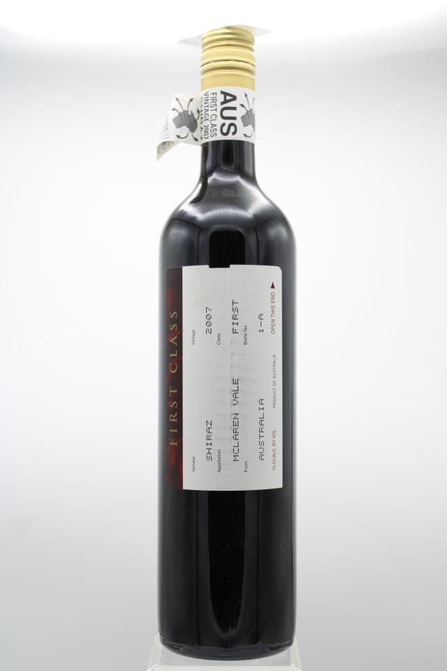 R Wines Shiraz First Class 2007