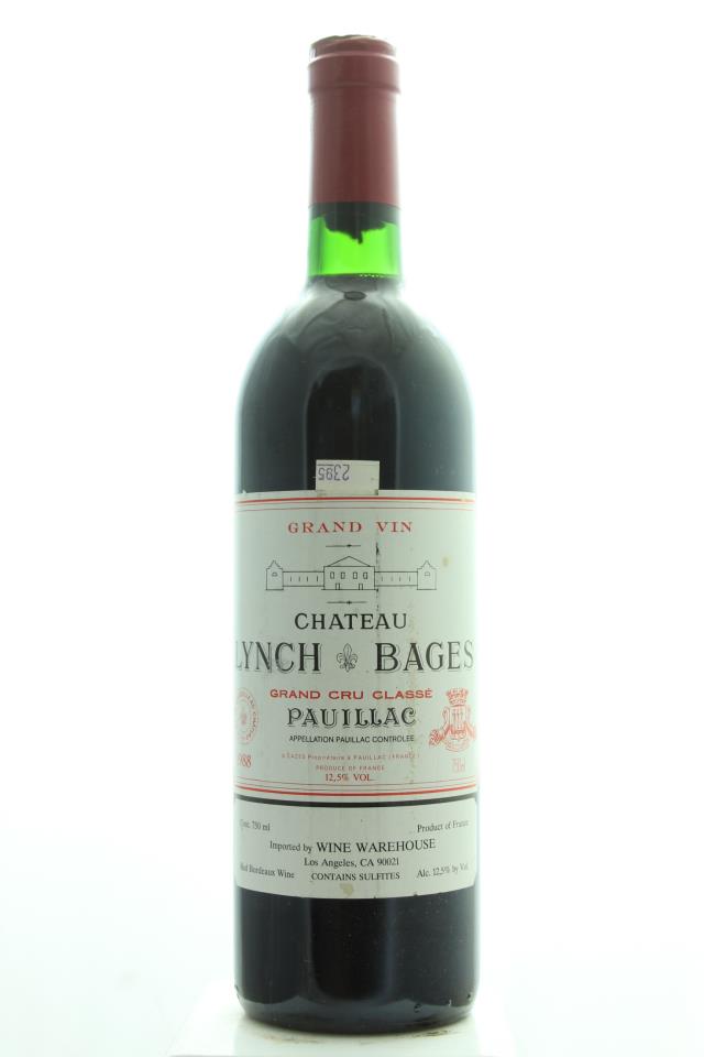 Lynch-Bages 1988