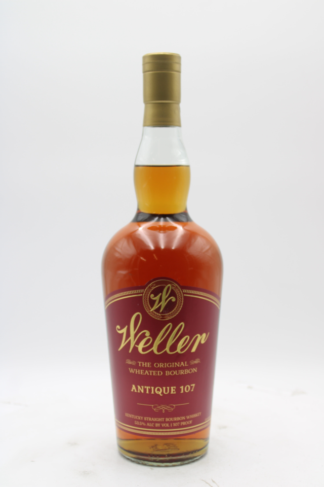 Weller Kentucky Straight Bourbon Whiskey Antique 107 The Original Wheated Bourbon NV