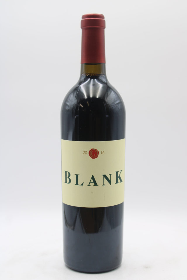 Grace Family Cabernet Sauvignon Blank Vineyard 2016